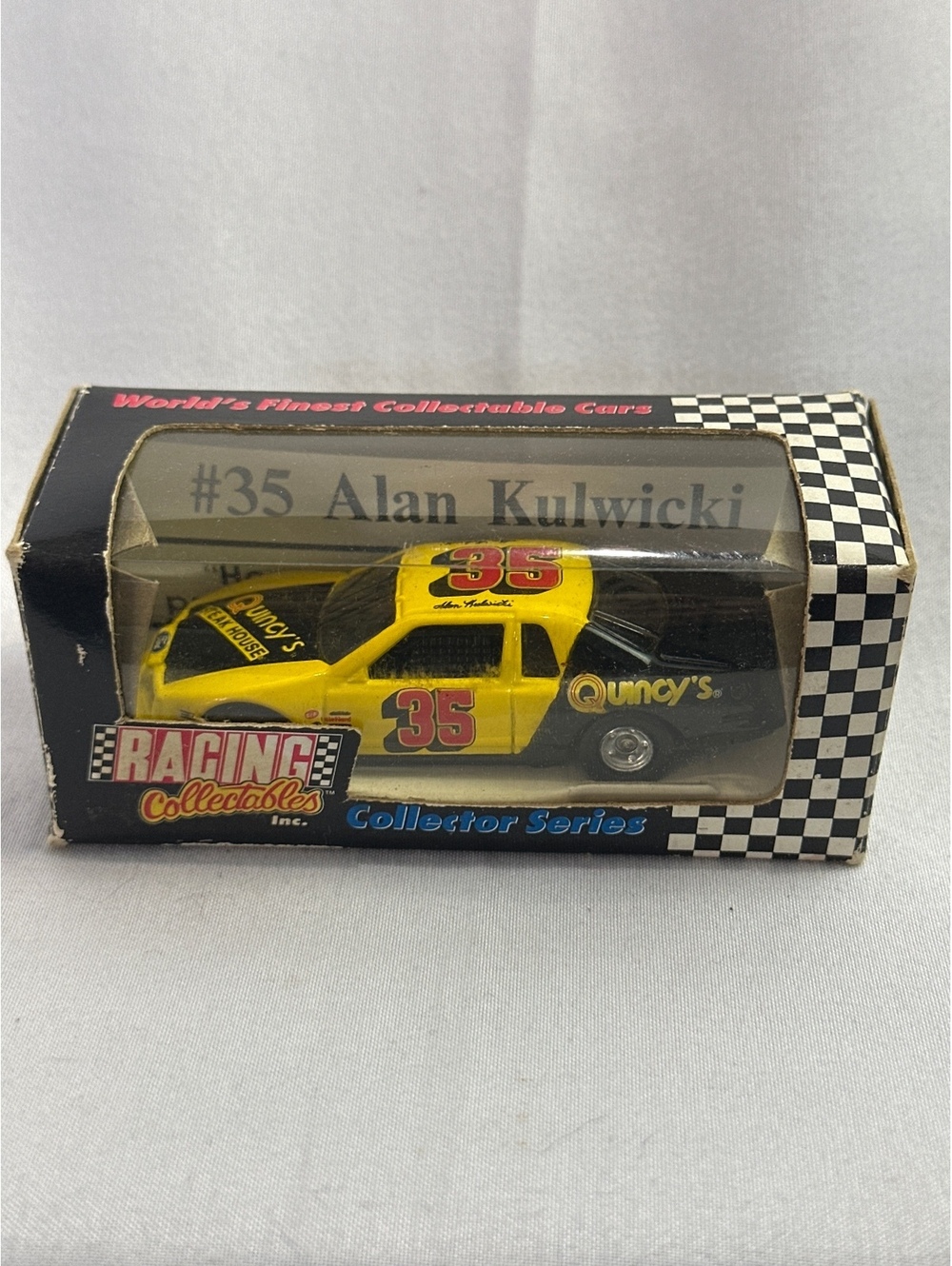#35 Alan Kulwicki 1:64 Scale Collectable Race Car